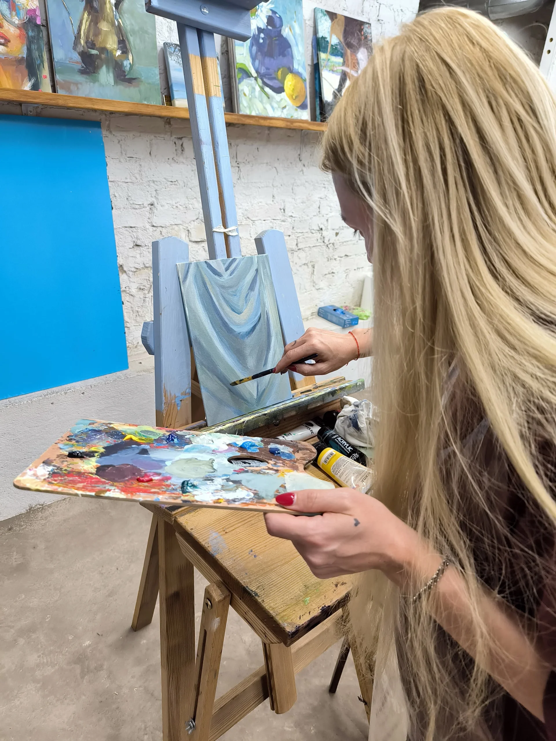 Мастер-класс по живописи