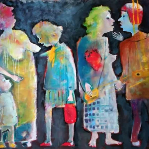 Картина Д. Калниньша – Поцелуи Млечного Пути