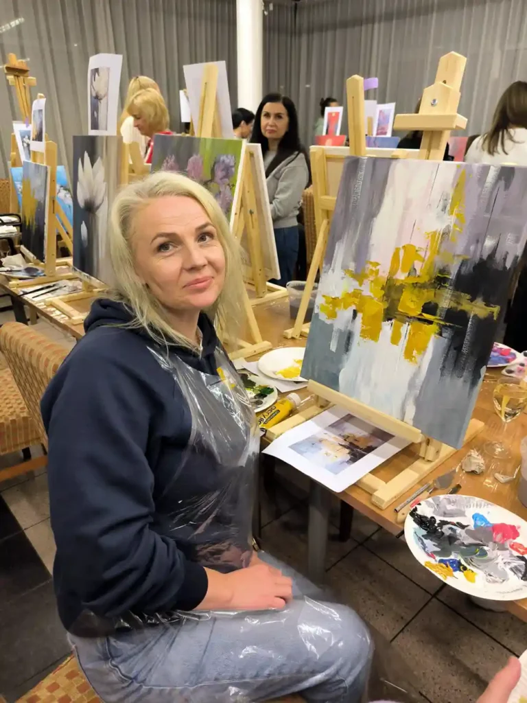 Мастер-класс по живописи для компаний Мастер-класс по живописи для компаний