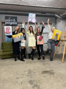 Gleznošanas Meistarklase Paint&Progress