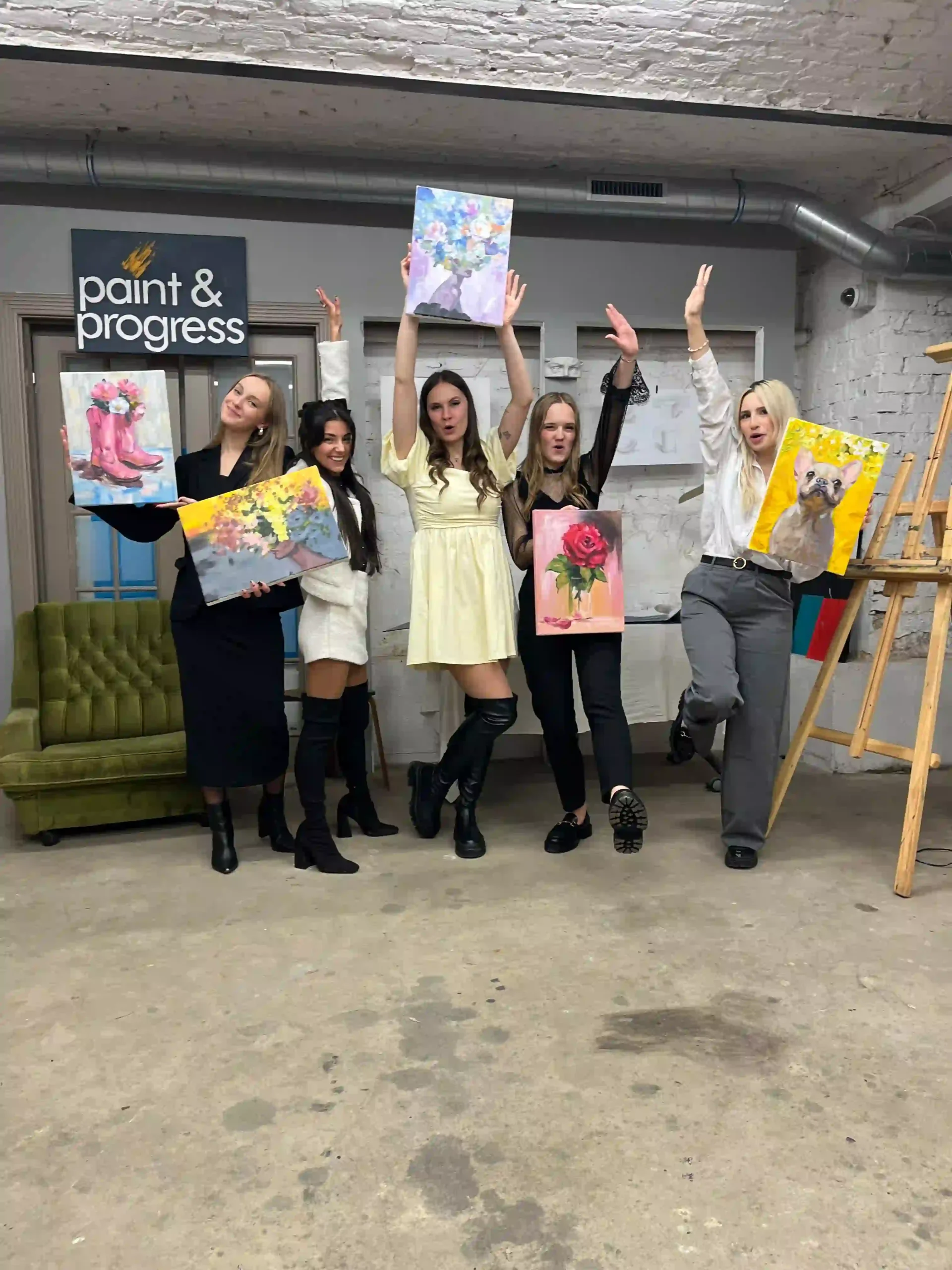 Painting Masterclass Paint&Progress