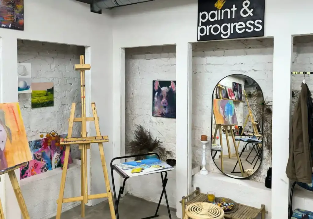 Один день в студии Paint & Progress
