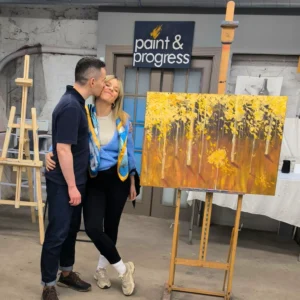 Premium Gleznošanas randiņš diviem