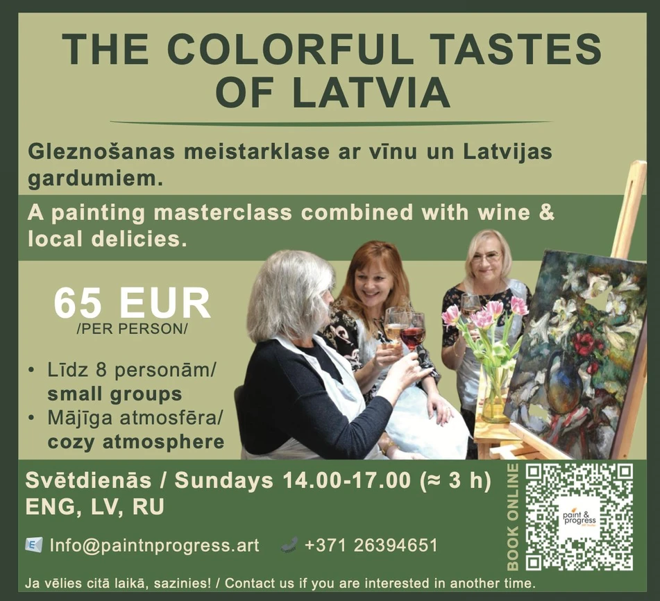 Gleznošanas+Meistarklase+ar+vīna+degustāciju